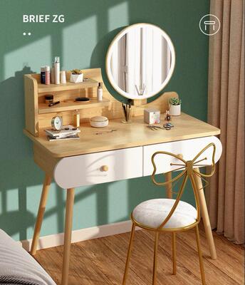 Dressing table bedroom receiving cabinet makeup table Mirror