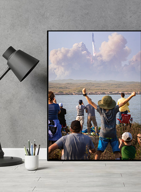 SpaceX系列创意海报-AskMusk出品-挂画/摆画/装饰画/办公室/书房