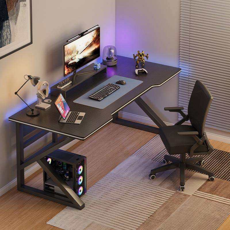 台式简易电脑桌家用书桌学生写字台极简风电竞桌椅办公桌子书桌