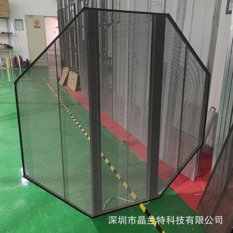 LED室外高亮防水透明显示屏