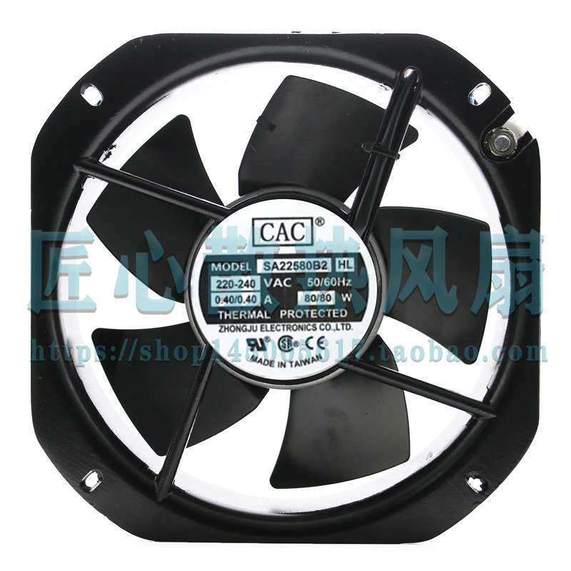 CAC MODEL SA22580B2/B3HL 220V AC 80W风扇 22580 380V