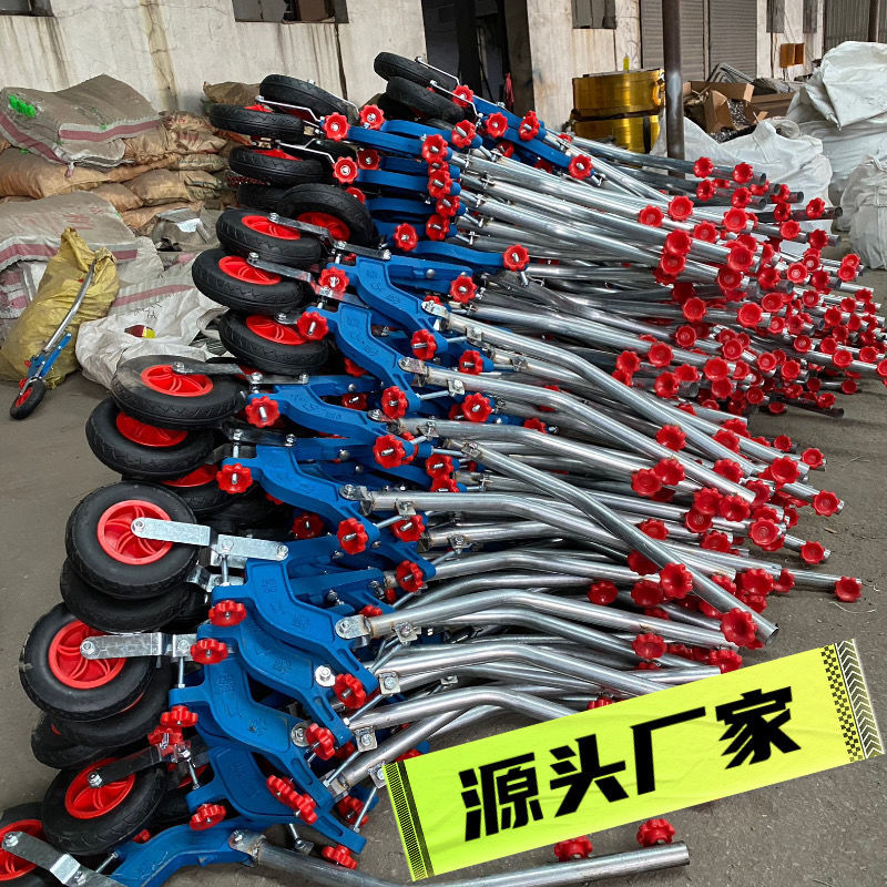 小型农用手拉犁开沟起垄侧翻