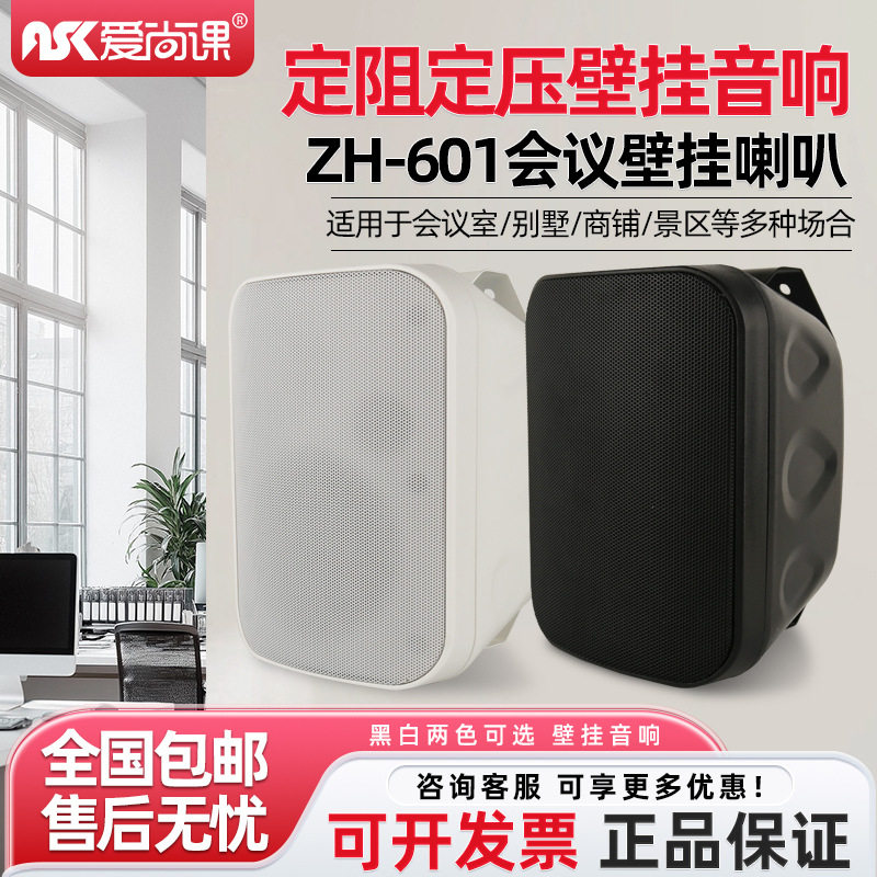 爱尚课ZH-401定压定阻壁挂音箱