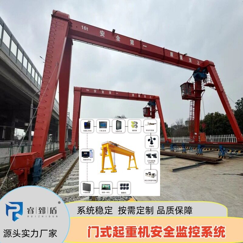 龙门吊门机监测防护系统安装维护