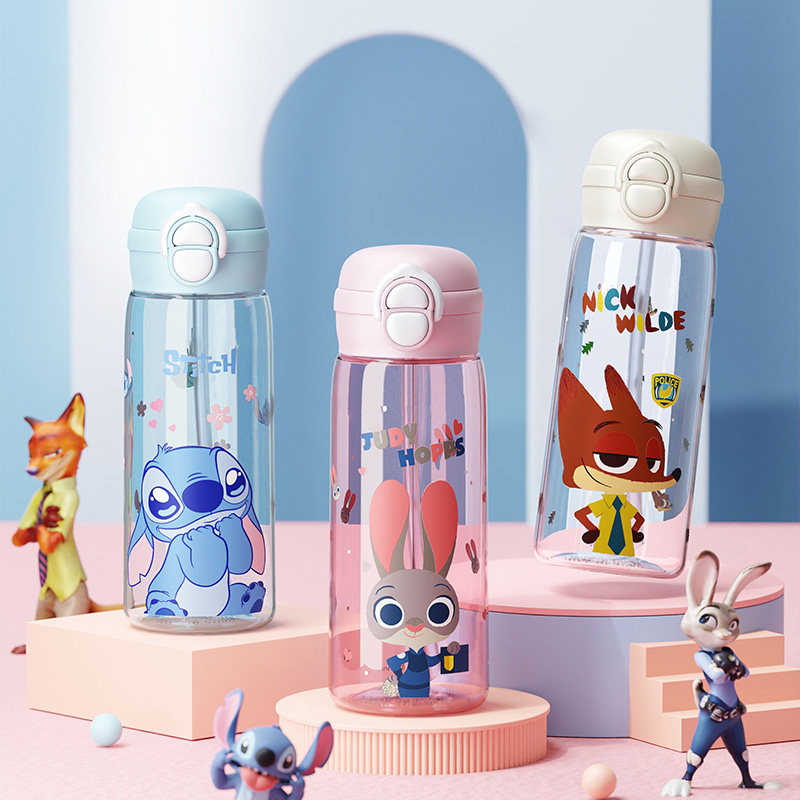 艾可思迪士尼疯狂动物城双饮杯女生高颜值随手杯2025新款便携杯子,餐饮具,随手杯,淘宝优惠券,粉丝福利购,淘宝优惠卷