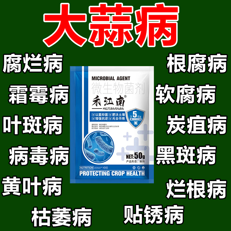 蒜菌清原液微生物菌剂葱姜蒜一扫净大蒜专用拌种剂防病防虫叶面肥