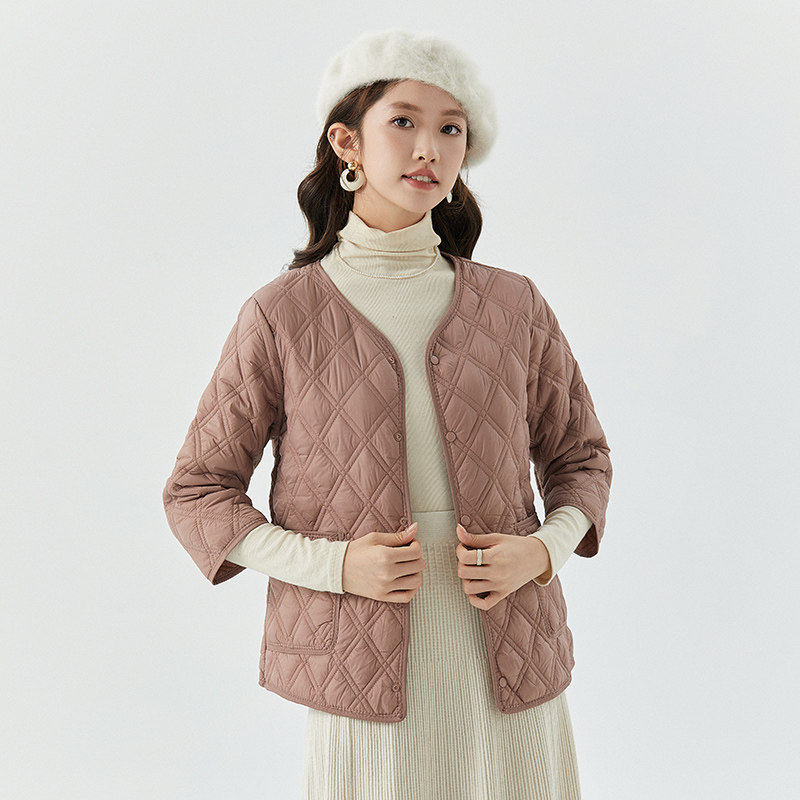 冬季轻薄款内胆女七分袖马甲