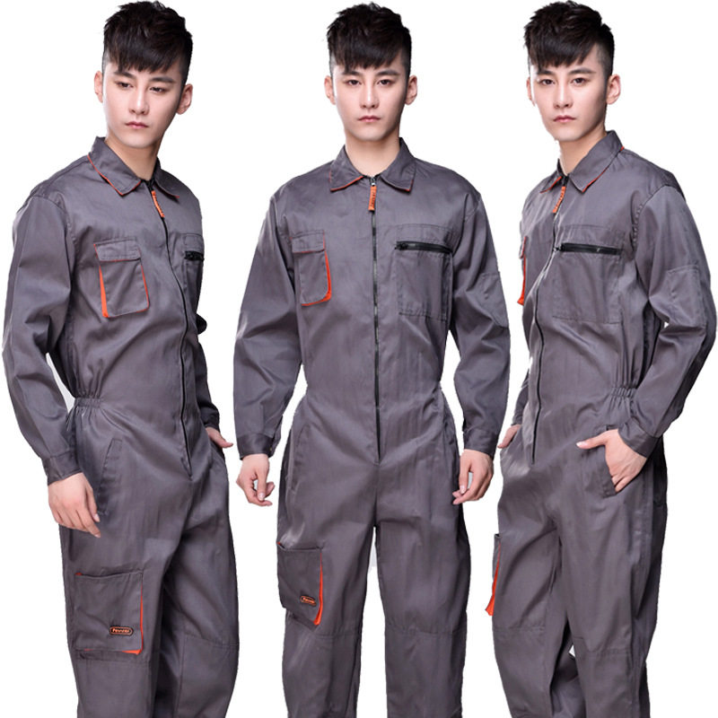 汽车店连体服工装制服劳保服