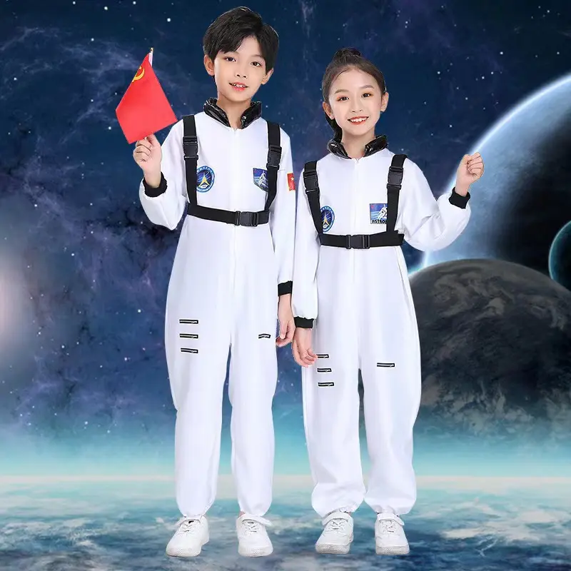 儿童宇航员表演服空军太空服