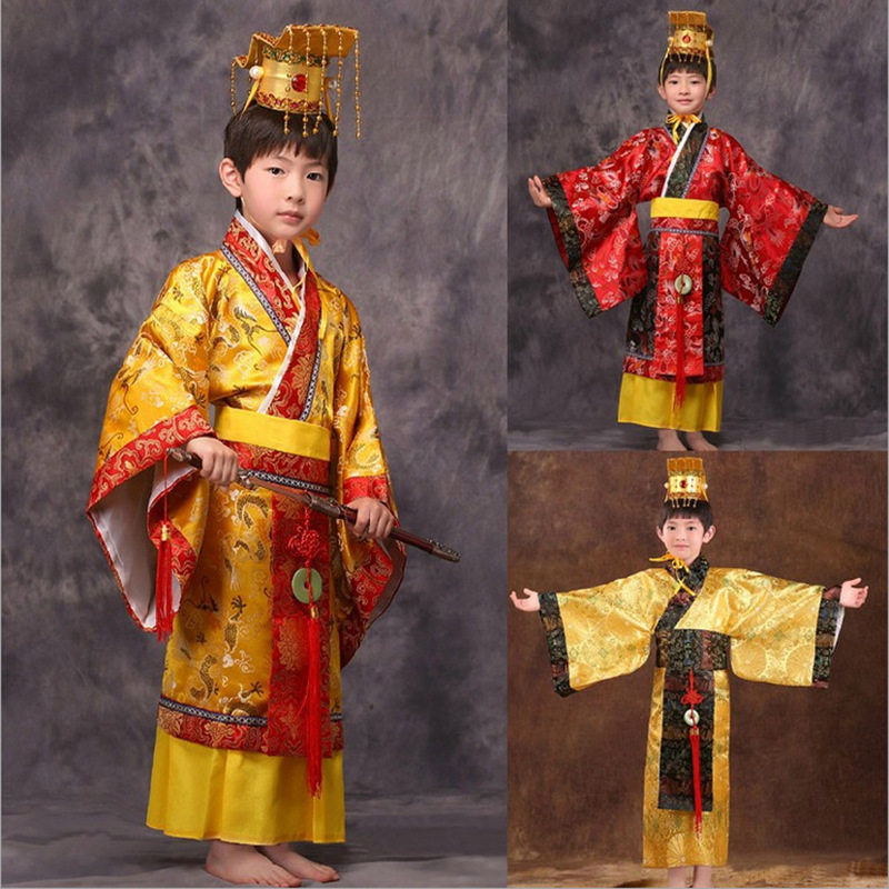 男童汉服古装影楼摄影写真服装