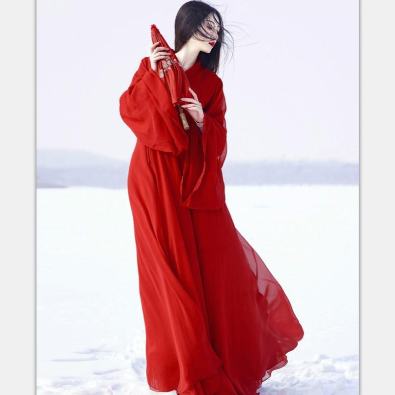魏晋风汉服女装新款古风中复古