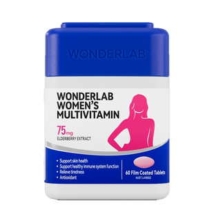 WonderLab复合女性维生素女士多维片补铁血B族烟酰胺矿物质焕活