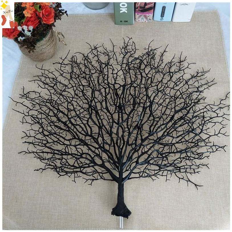 盘饰装饰创意意境菜凉菜冷菜珊瑚树仿真海底铁树鱼缸花瓶造景海树