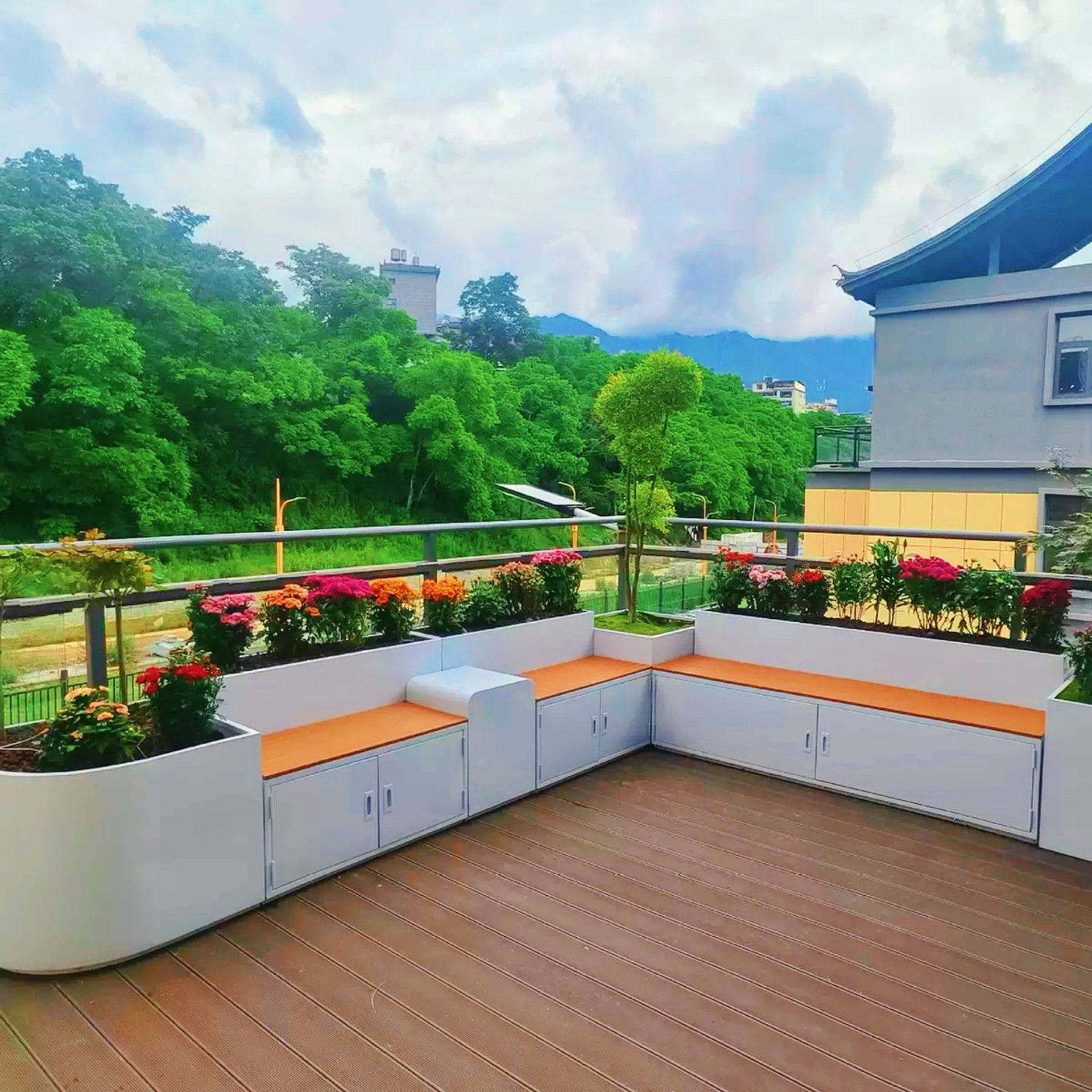 户外不锈钢坐凳花箱组合奶茶店隔断花槽售楼部商业街室外铁艺花架,商业/办公家具,花坛/花箱,淘宝优惠券,粉丝福利购,淘宝优惠卷