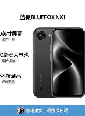 BLUEFOX/蓝狐2025年新款NX1迷你智能手机超小4.0寸高清屏网红手机