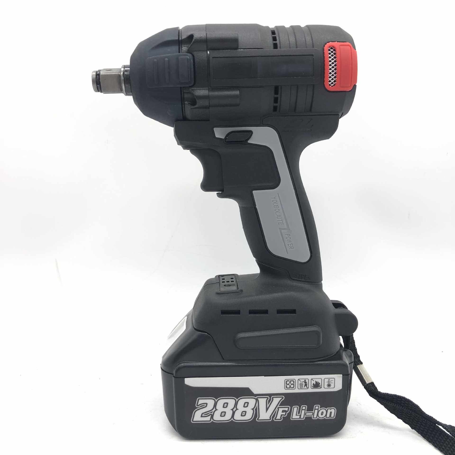 电动扳手充电锂电扳手无刷两用冲击扳手充电起子机电动螺丝刀风炮