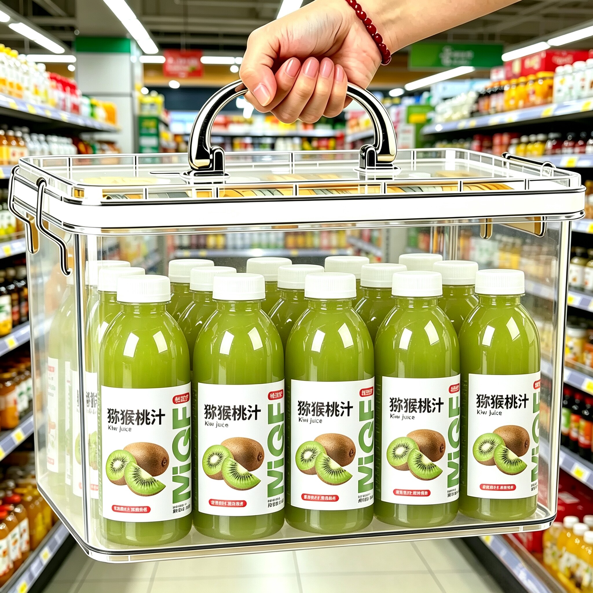 【买一送一】猕猴桃汁果味饮品360ml*24瓶正宗猕猴桃整箱特价批发