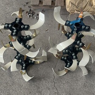 新款旱地刀二代专利产品-破土狼,八爪钻-深耕防草高效65锰钢