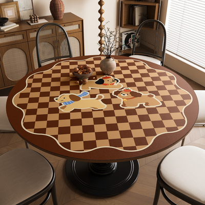 点亮我家客厅餐桌台面的温柔铠甲