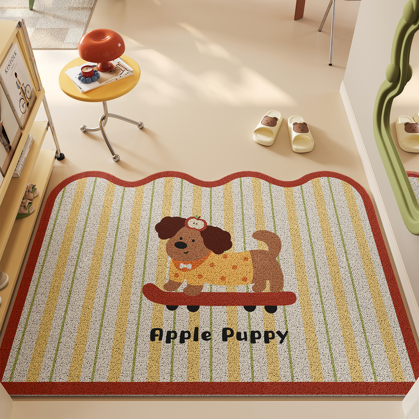 入户门丝圈地垫2025新款门外进门蹭土门垫免洗pvc玄关耐脏除尘垫