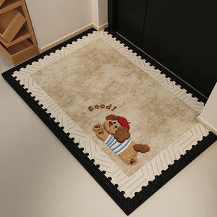 入户门地垫2025新款 卧室门口进门地毯玄关脚垫裁剪室内免洗门垫