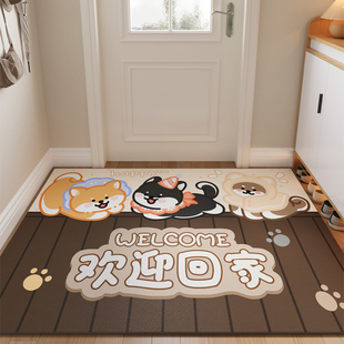 入户门地垫门口进门耐脏免洗脚垫pvc可擦洗新款门内玄关地毯门垫