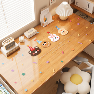 卡通儿童学习桌垫书桌学生专用透明课桌保护垫防水桌布垫子桌面垫
