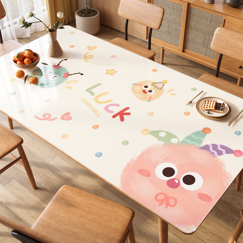 软玻璃透明pvc餐桌垫防油防水防烫高级感桌面垫子客厅茶几垫台布,居家布艺,桌布,淘宝优惠券,粉丝福利购,淘宝优惠卷
