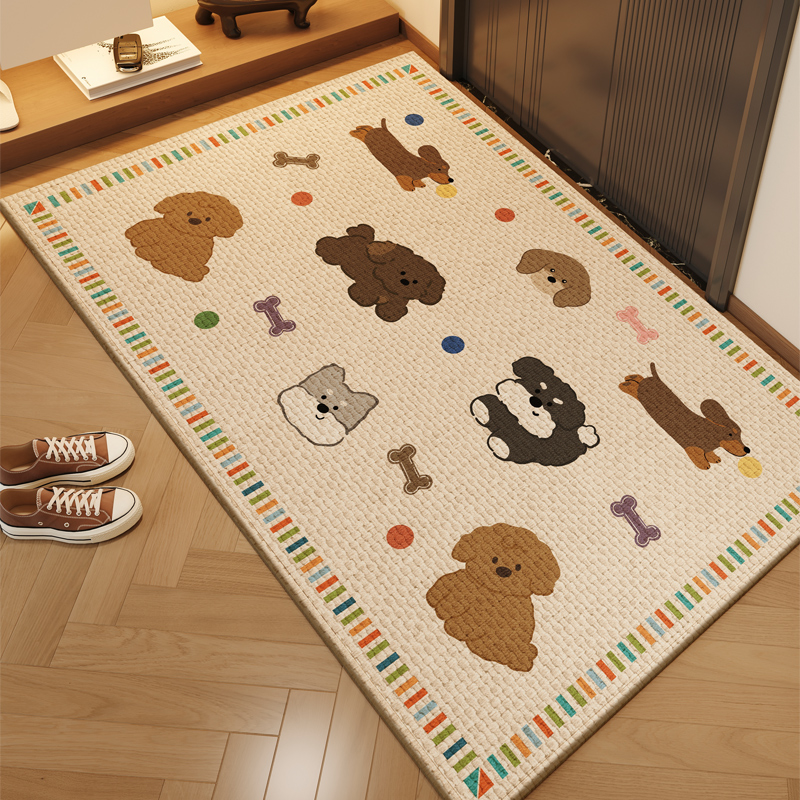 挖到超治愈的入户地垫，整个爱住