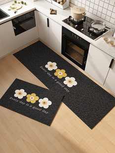 厨房l型地垫防滑防油，可擦可洗，特种地垫，家用防污硅藻泥吸收