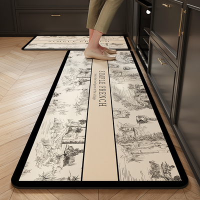 再晚都要把厨房地垫收拾了再睡觉