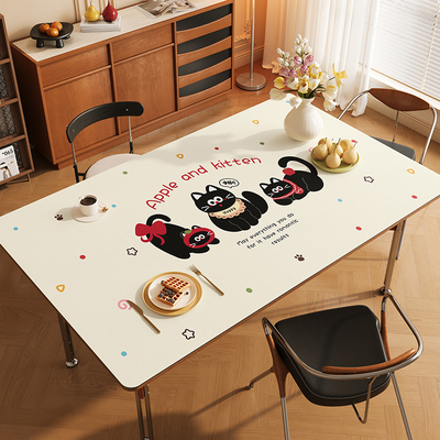 餐桌秒变氛围感，介个桌垫太绝啦