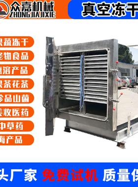 食品真空冻干设备 水果冷冻式干燥机 草莓猕猴桃果蔬冻干机器