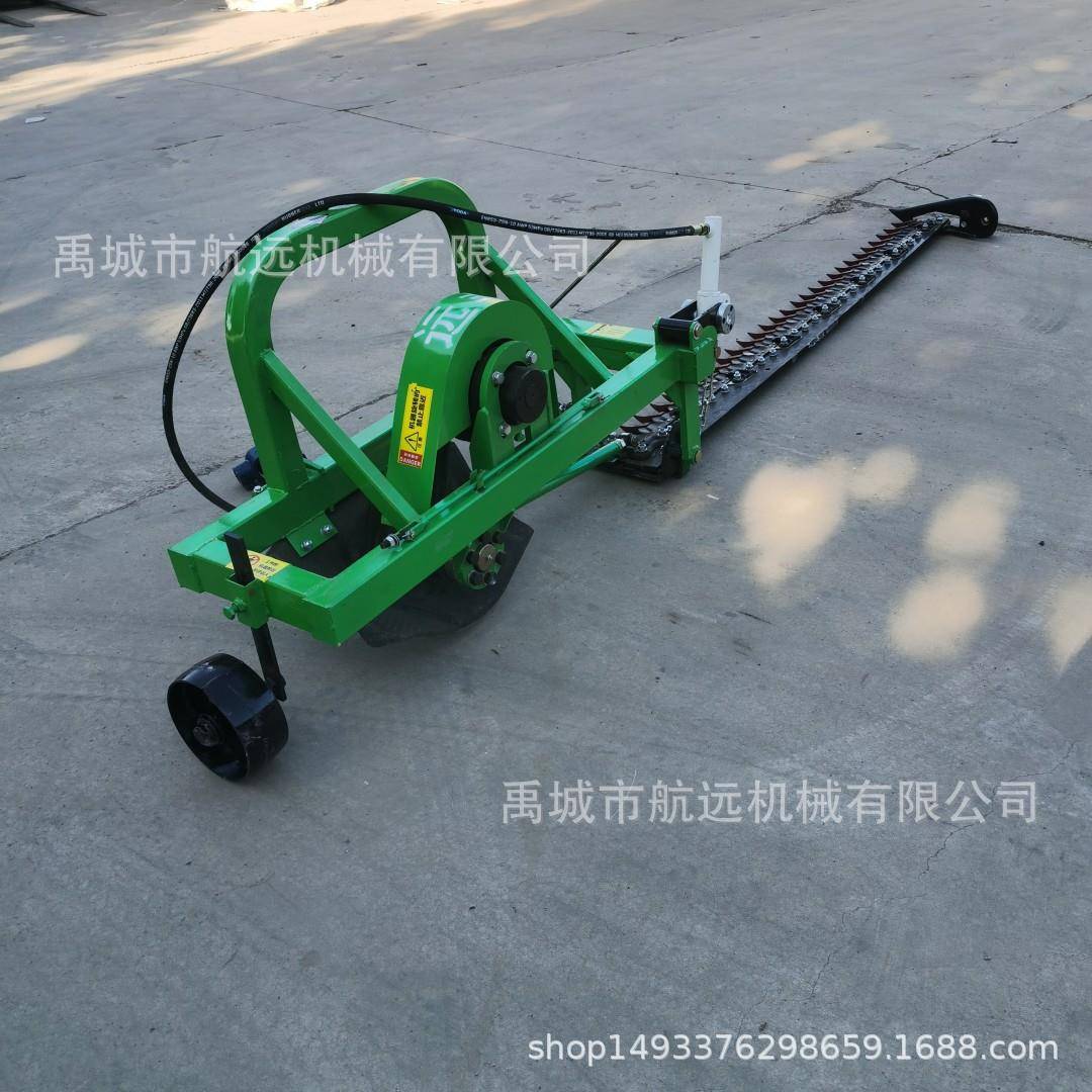 新款往复式快刀割草机 路边杂草果园草场牧草打草机 液压升降刀板