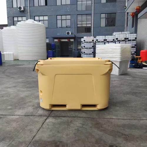 食品保温箱660L滚塑渔业海鲜冰桶水产浸泡双层异形加工