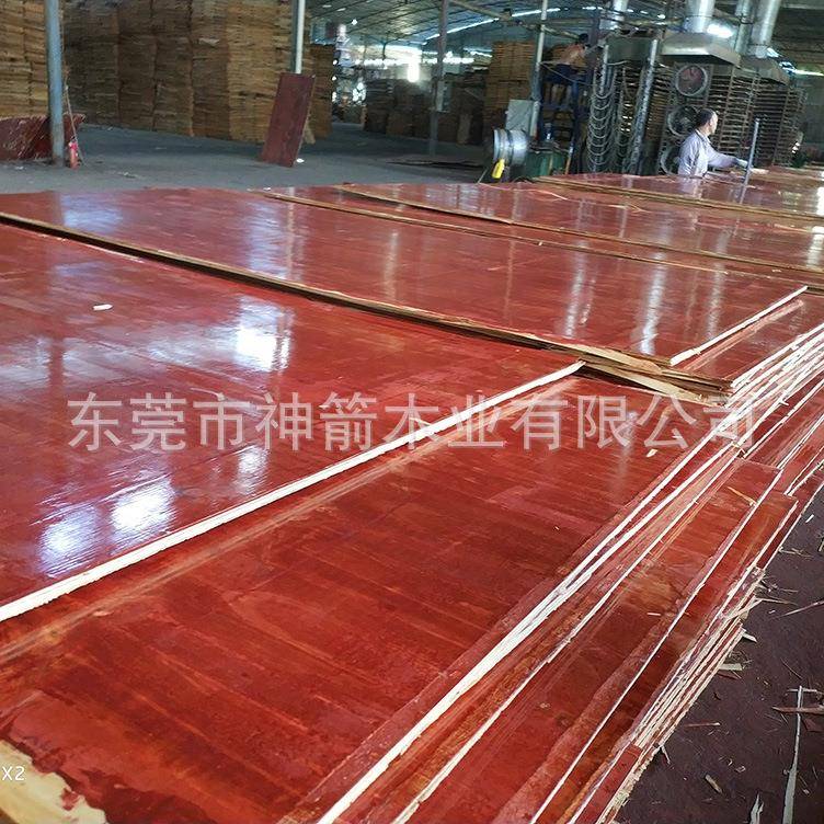 小红板工程红模板 木工苯酚板 工地房建桥梁基础建设适用