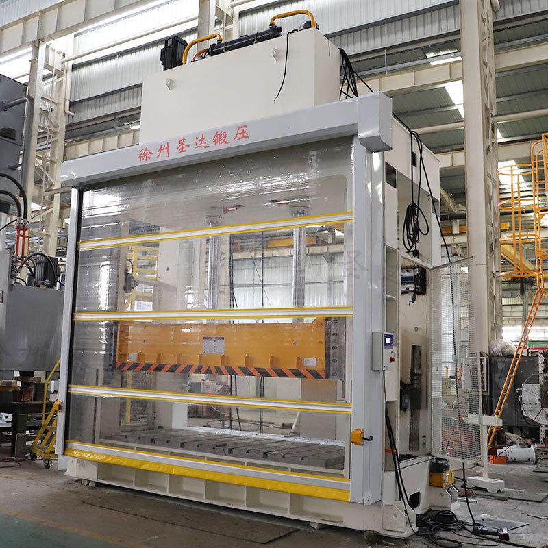 徐州圣达锻压100T吨汽车毛毡成型液压机汽车内饰模压框架油压力机