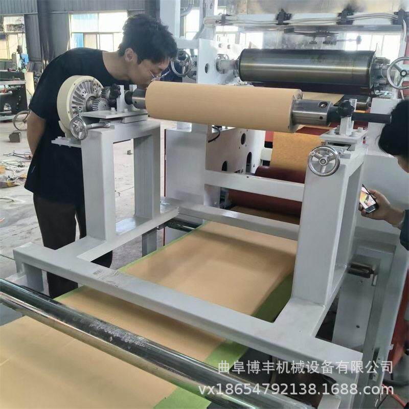 EVA泡棉压敏胶背胶机 吸音板毛毡不干胶涂胶机双面胶离型纸复合机