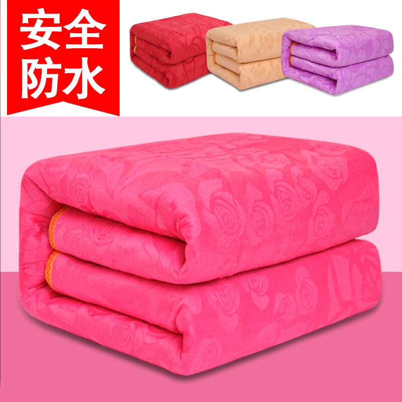 寒夜思电热毯双人双控调温安全防加大加厚1.8米1.5m家用水电褥子