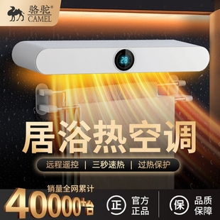 骆驼暖风机石墨烯取暖器立式家用暖气炉小型速热风电暖器节能省电