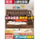 实木儿童两层床上下床楼梯爬梯双层床子母床上下铺胡桃木床高低床