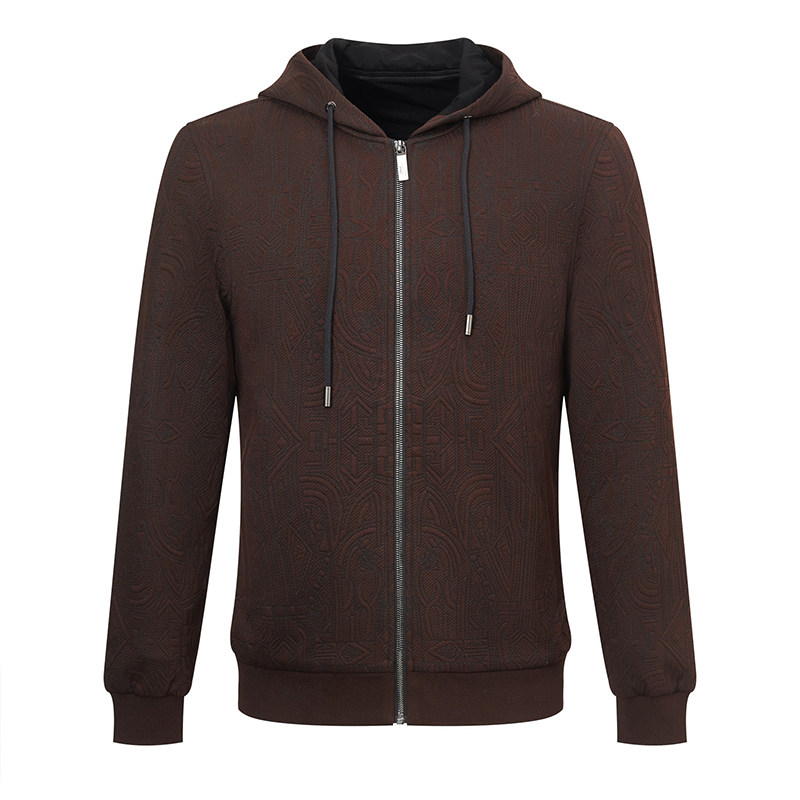 LIU·JO UOMO男士 秋冬款休闲舒适连帽抽绳拉链开衫卫衣外套上衣,男装,卫衣,淘宝优惠券,粉丝福利购,淘宝优惠卷