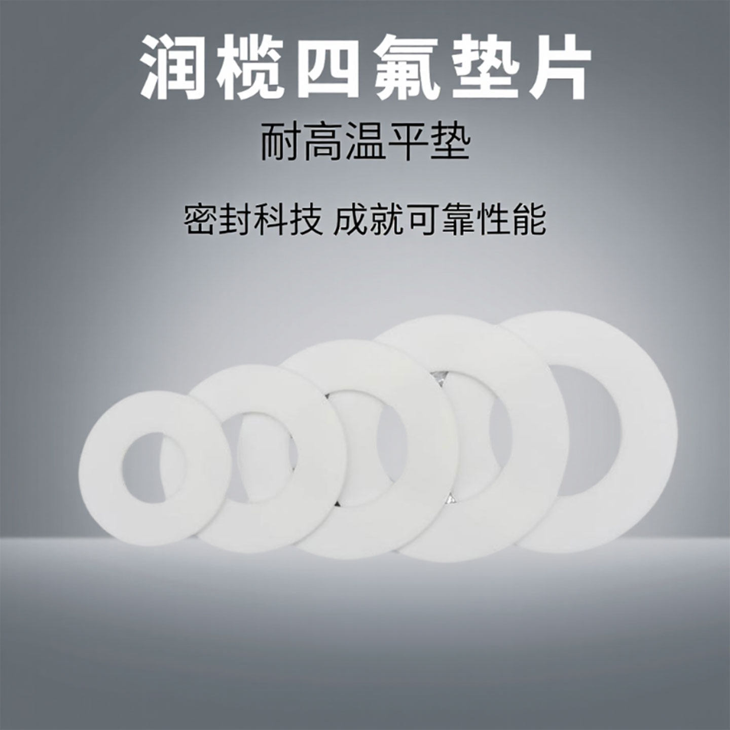 四氟垫片PTFE耐高低温防腐密封圈