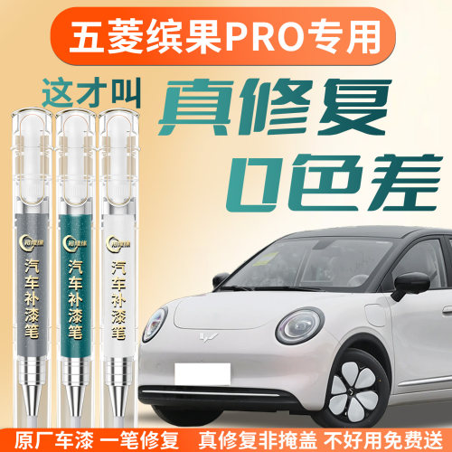 【五菱缤果pro】专用汽车补漆笔