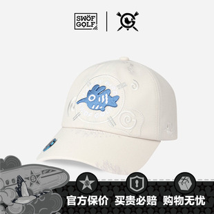 SWOFGOLF 思沃福高尔夫球帽 疯狂小鸟球BIRDIE刺绣软顶艺术棒球帽