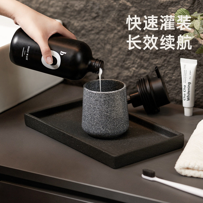 起泡瓶洗手液瓶子轻奢复