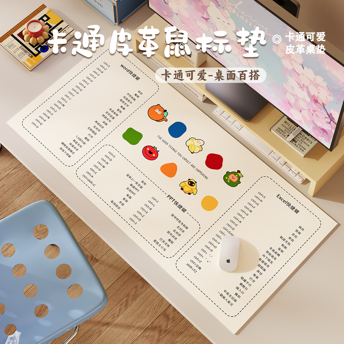 办公鼠标垫宿舍学生桌垫