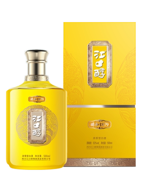 江口醇500ml醇和187952度