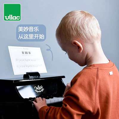法国儿童小钢琴30键宝宝初男孩木质机械琴可弹奏