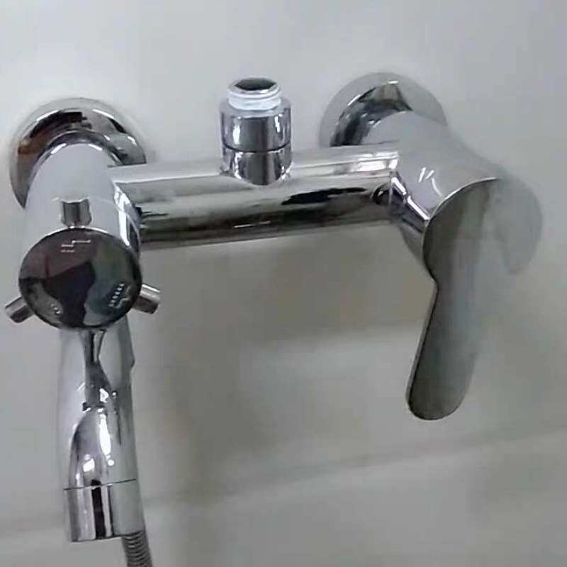 淋浴房铜智能恒温铜暗装冷热水龙头混水阀淋浴花洒龙头38度